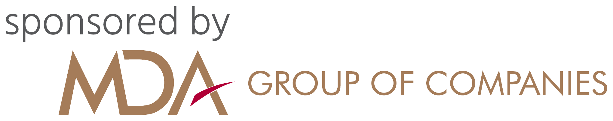 Sponsored by MDA GROUP OF COMPANIES